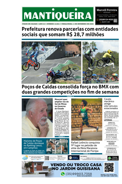 Mantiqueira - Edição de 02 de Setembro de 2026