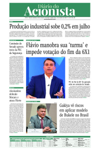 Diário do Acionista - 03 de setembro de 2026