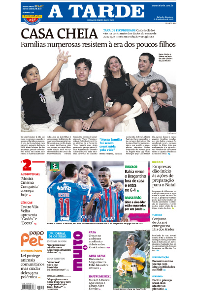 A TARDE - Edição de 06 de Setembro de 2026