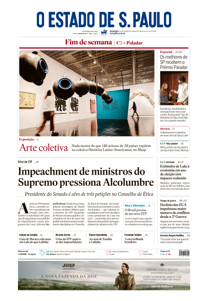 Estadão - Edição de 06 de Setembro de 2026
