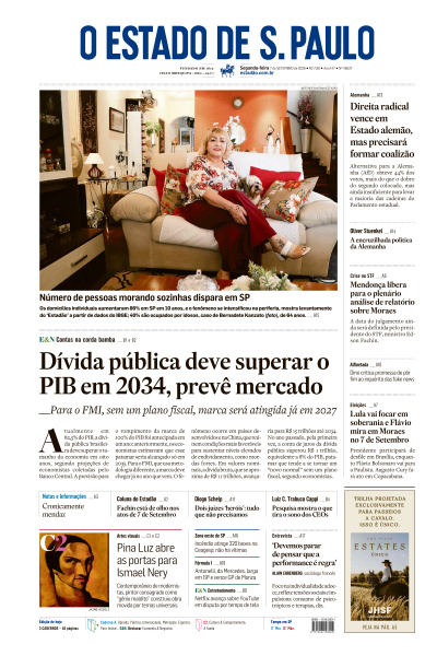 Estadão - Edição de 07 de Setembro de 2026