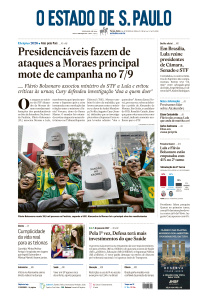 Estadão - Edição de 08 de Setembro de 2026