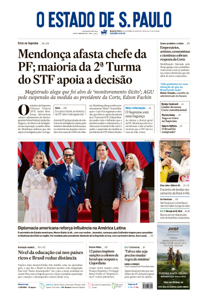 Estadão - Edição de 09 de Setembro de 2026
