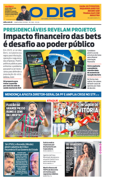 O DIA - Edição de 09 de Setembro de 2026