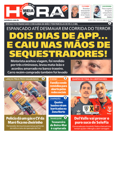 MEIA HORA - Edição de 10 de Setembro de 2026