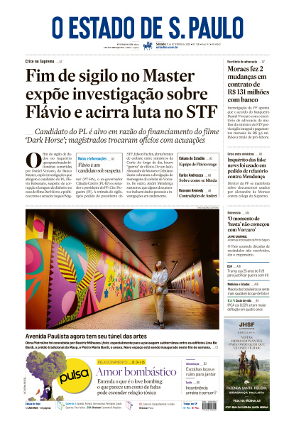 Estadão - Edição de 12 de Setembro de 2026