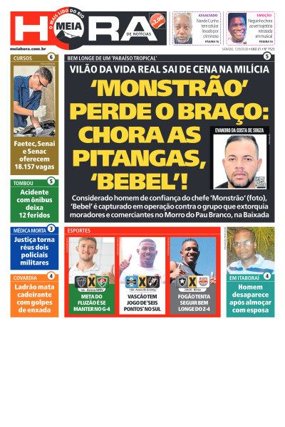 MEIA HORA - Edição de 12 de Setembro de 2026