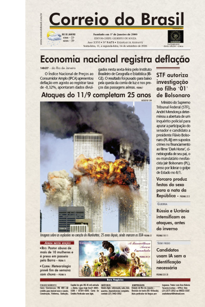 Correio do Brasil - Edição de 12 de Setembro de 2026