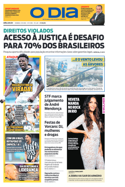 O DIA - Edição de 13 de Setembro de 2026