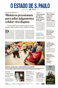 Estadão - Edição de 14 de Setembro de 2026