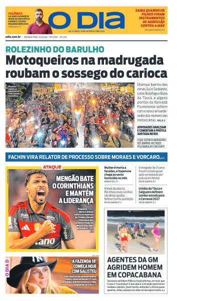 O DIA - Edição de 14 de Setembro de 2026