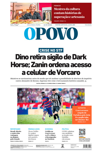 O POVO - Edição de 14 de setembro de 2026