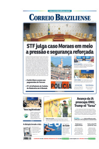 Correio Braziliense - Edição de 15 de Setembro de 2026