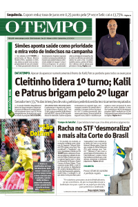 O TEMPO - Edição de 17 de Setembro de 2026