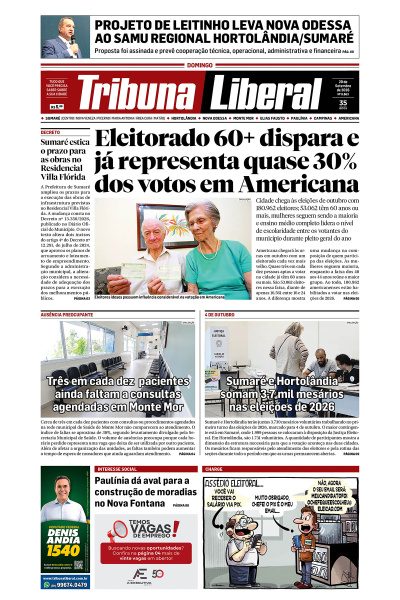 Tribuna Liberal - Edição de 20 de Setembro de 2026