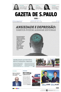 Gazeta de S. Paulo - Edição de 19 de Setembro de 2026