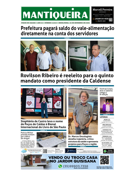 Mantiqueira - Edição de 19 de Setembro de 2026