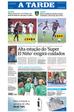 A TARDE - Edição de 21 de Setembro de 2026