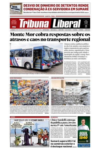 Tribuna Liberal - Edição de 24 de Setembro de 2026