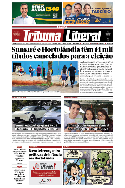 Tribuna Liberal - Edição de 27 de Setembro de 2026
