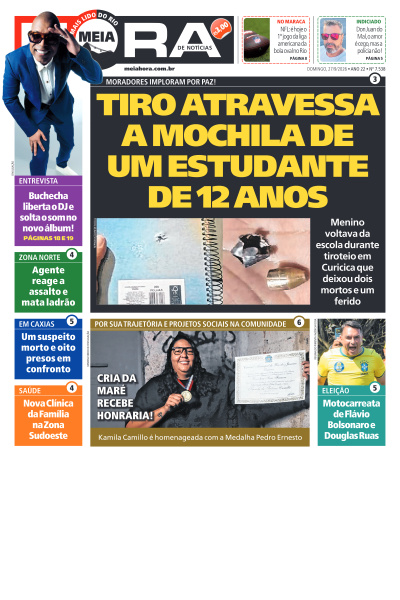 MEIA HORA - Edição de 27 de Setembro de 2026
