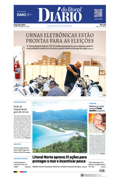 Diário do Litoral – Edição de 28 de setembro de 2026