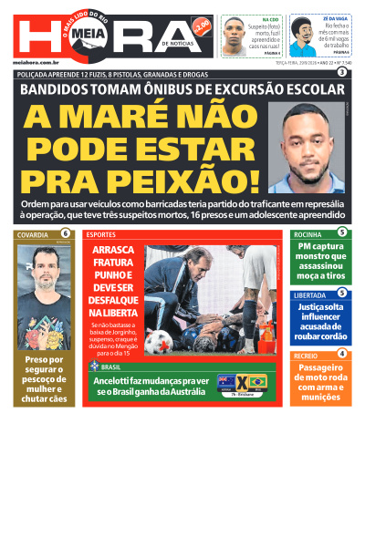 MEIA HORA - Edição de 29 de Setembro de 2026