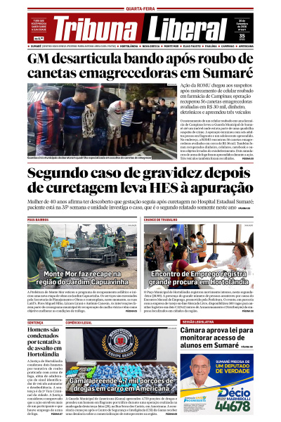 Tribuna Liberal - Edição de 30 de Setembro de 2026