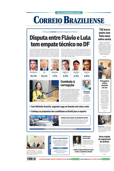 Correio Braziliense - Edição de 01 de Outubro de 2026