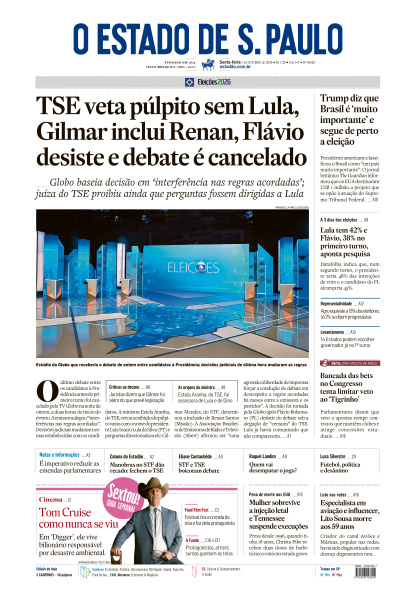 Estadão - Edição de 02 de Outubro de 2026
