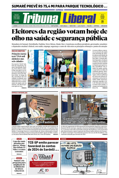 Tribuna Liberal - Edição de 4 de Outubro de 2026