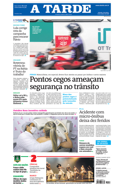 A TARDE - Edição de 06 de Outubro de 2026