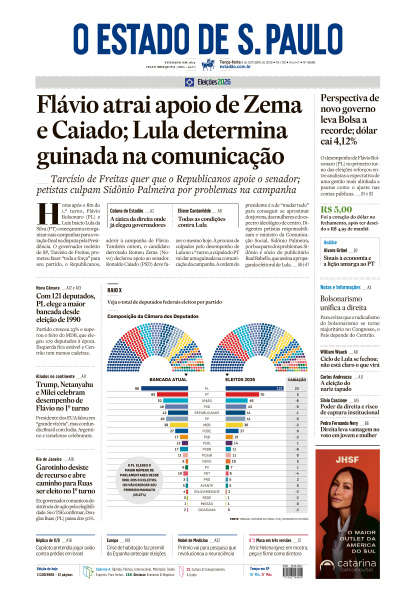 Estadão - Edição de 06 de Outubro de 2026
