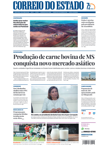 Correio do Estado - Edição de 07 de Outubro de 2026