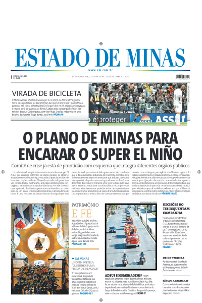 Estado de Minas - Edição de 12 de Outubro de 2026