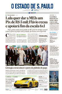 Estadão - Edição de 14 de Outubro de 2026