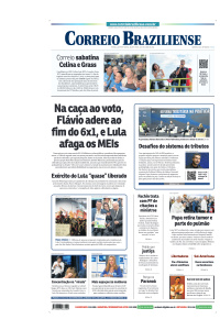 Correio Braziliense - Edição de 14 de Outubro de 2026