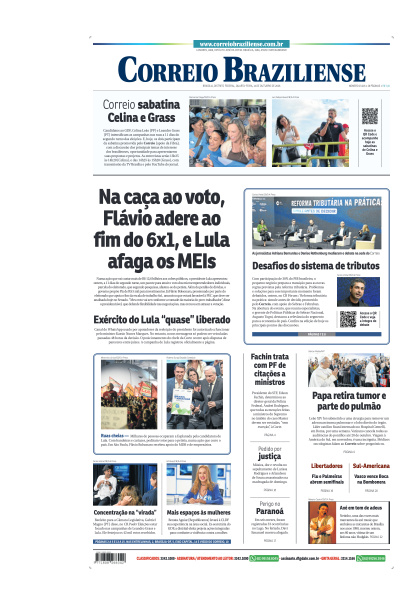 Correio Braziliense - Edição de 14 de Outubro de 2026
