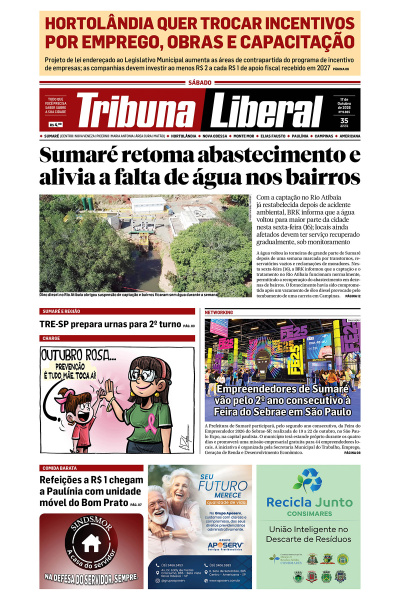 Tribuna Liberal - Edição de 17 de Outubro de 2026