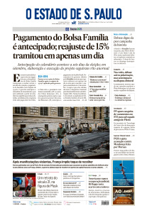 Estadão - Edição de 20 de Outubro de 2026