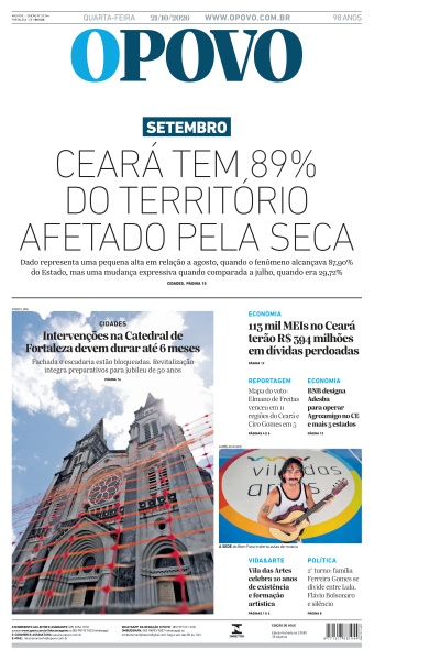 O POVO - Edição de 21 de Outubro de 2026