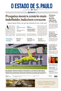 Estadão - Edição de 22 de Outubro de 2026