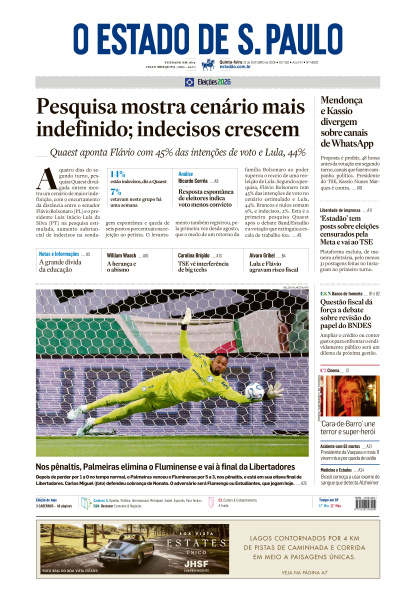Estadão - Edição de 22 de Outubro de 2026
