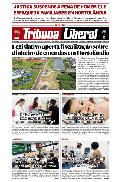 Tribuna Liberal - Edição de 23 de Outubro de 2026