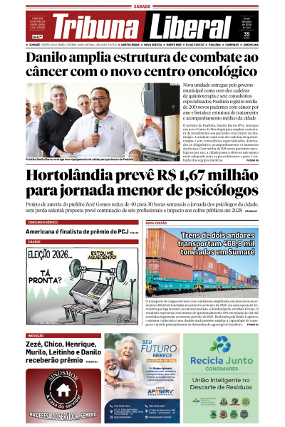 Tribuna Liberal - Edição de 24 de Outubro de 2026