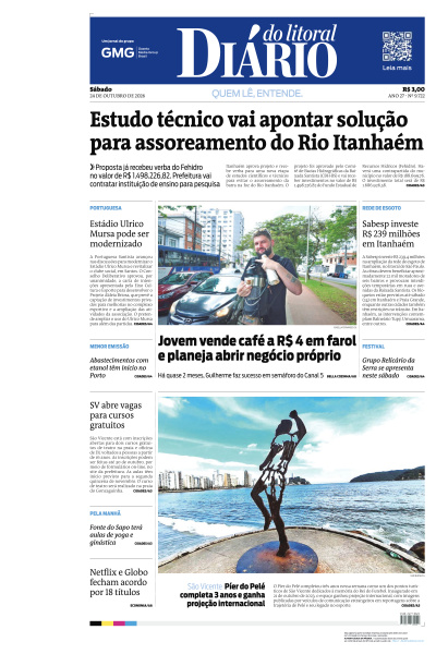 Diário do Litoral - Edição de 25 de Outubro de 2026